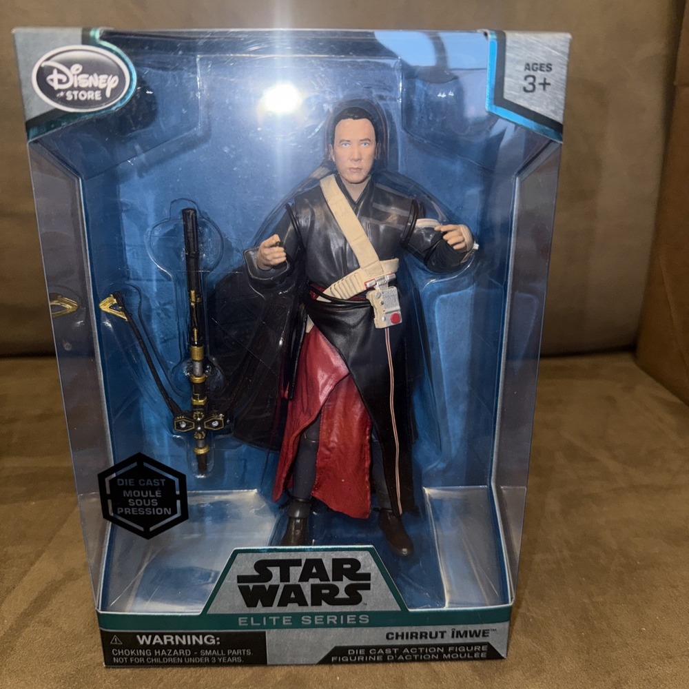 Star Wars Rogue One CHIRRUT IMWE Disney Elite Series Die Cast 6.5" Action Figure
